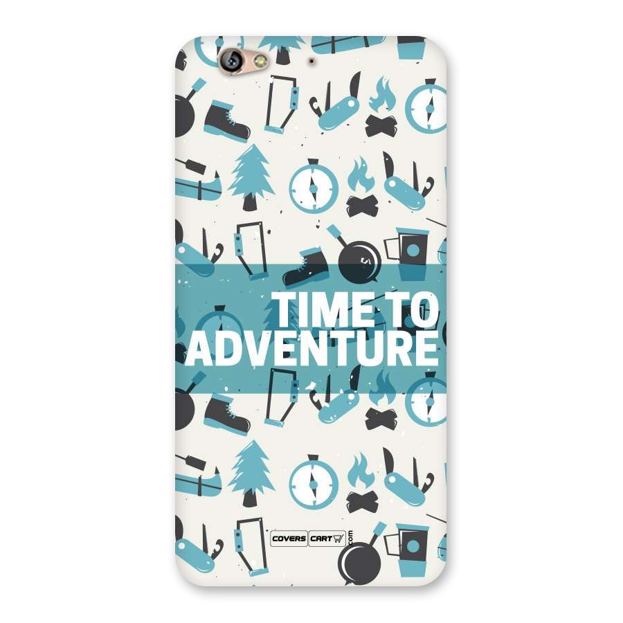 Time To Adventure Blazing Blue Back Case for Gionee S6