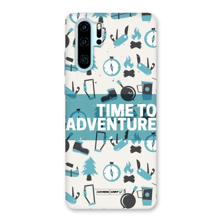 Time To Adventure Blazing Blue Back Case for Huawei P30 Pro