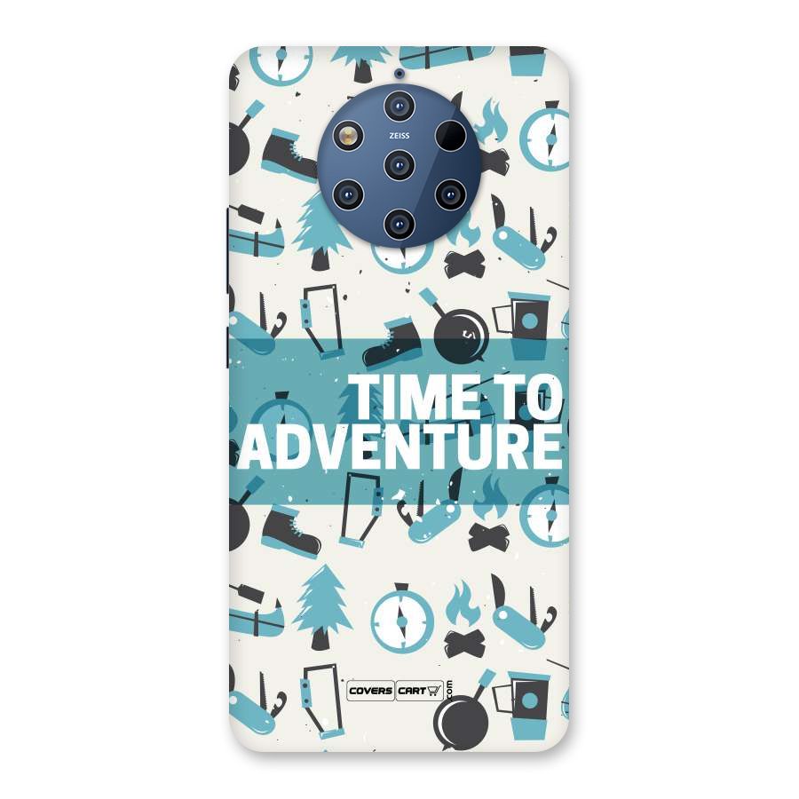 Time To Adventure Blazing Blue Back Case for Nokia 9 PureView