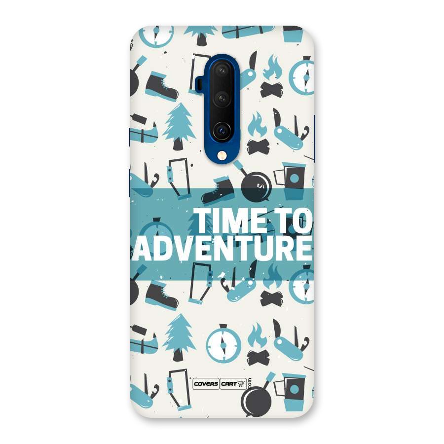 Time To Adventure Blazing Blue Back Case for OnePlus 7T Pro
