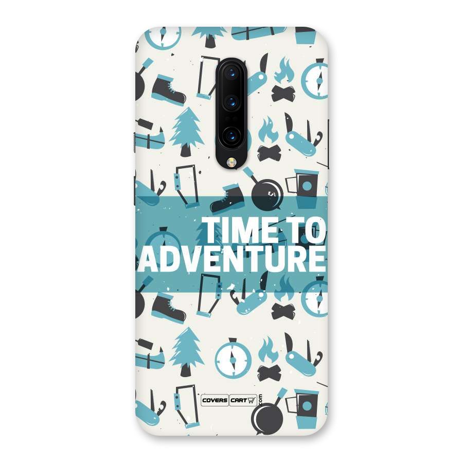 Time To Adventure Blazing Blue Back Case for OnePlus 7 Pro
