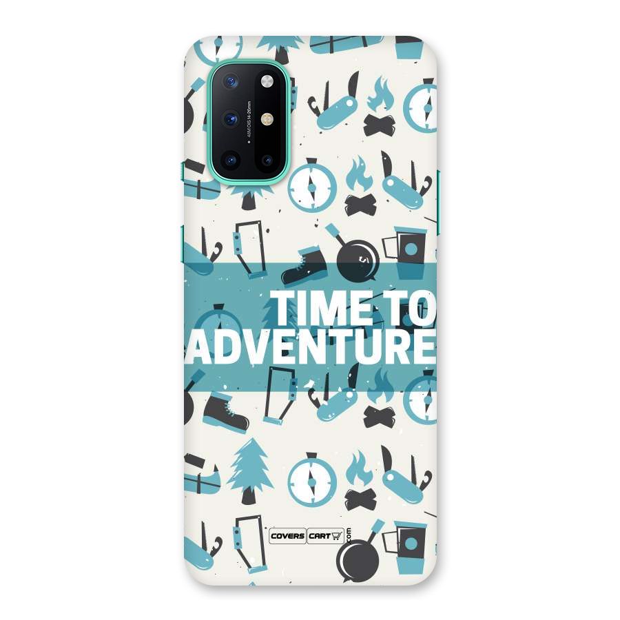 Time To Adventure Blazing Blue Back Case for OnePlus 8T