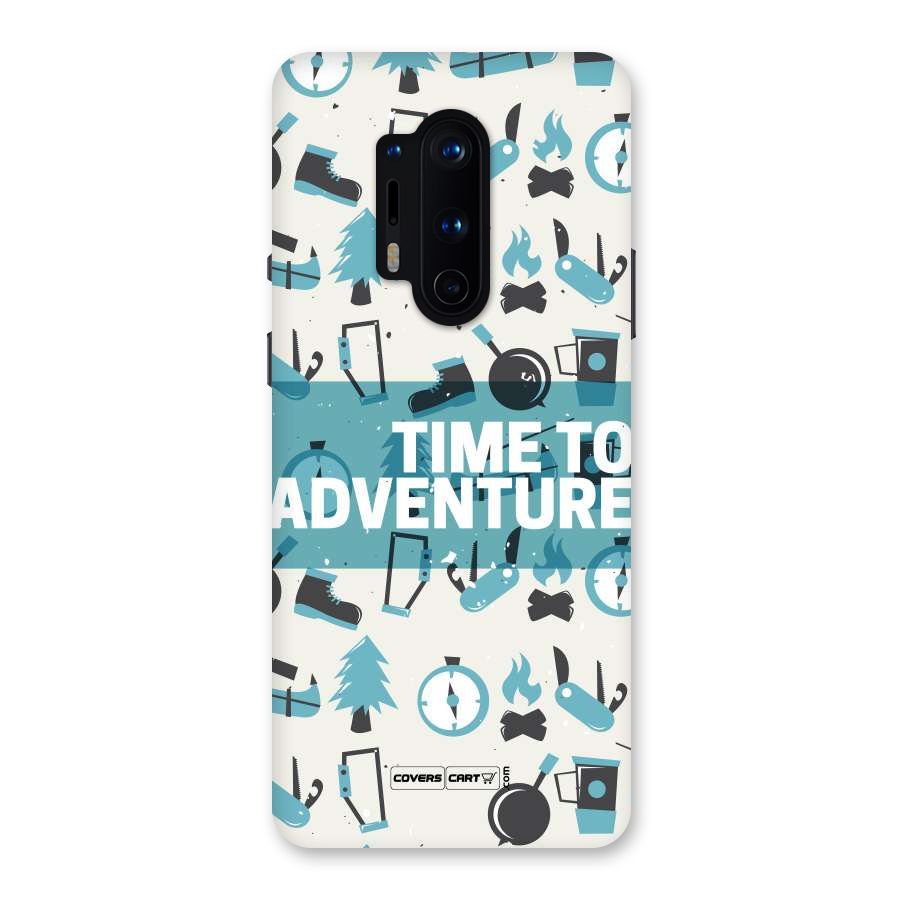 Time To Adventure Blazing Blue Back Case for OnePlus 8 Pro