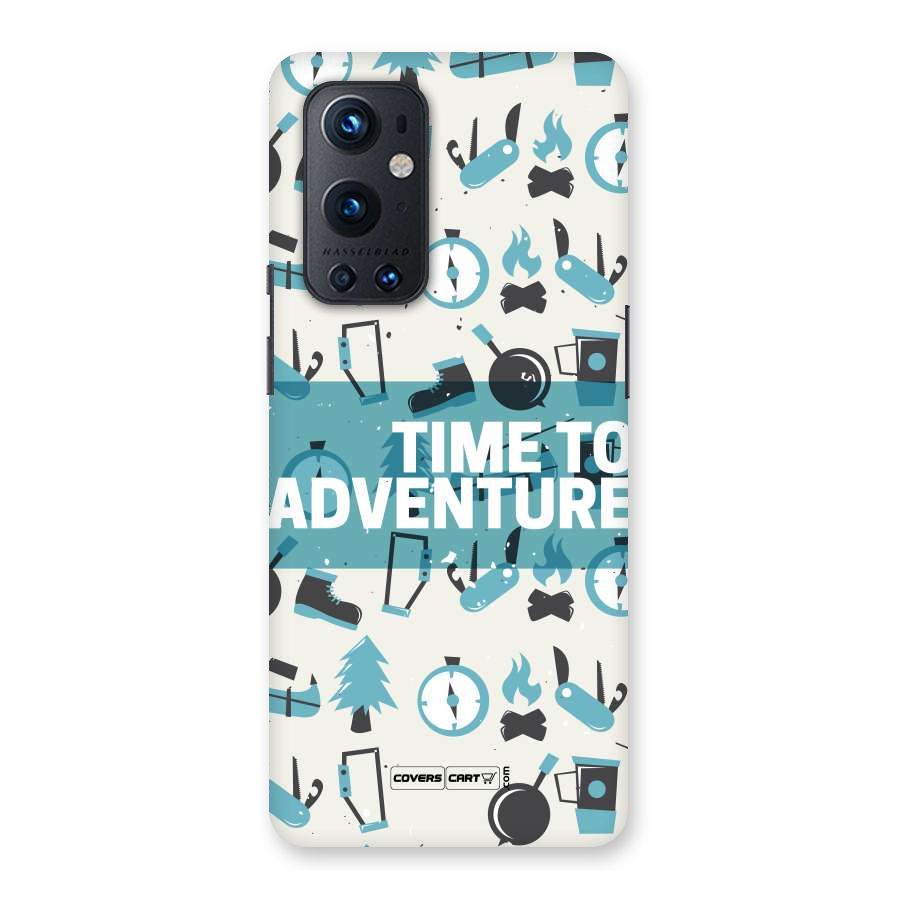 Time To Adventure Blazing Blue Back Case for OnePlus 9 Pro