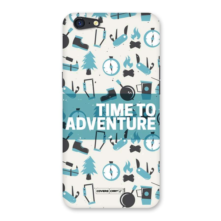 Time To Adventure Blazing Blue Back Case for Oppo A71