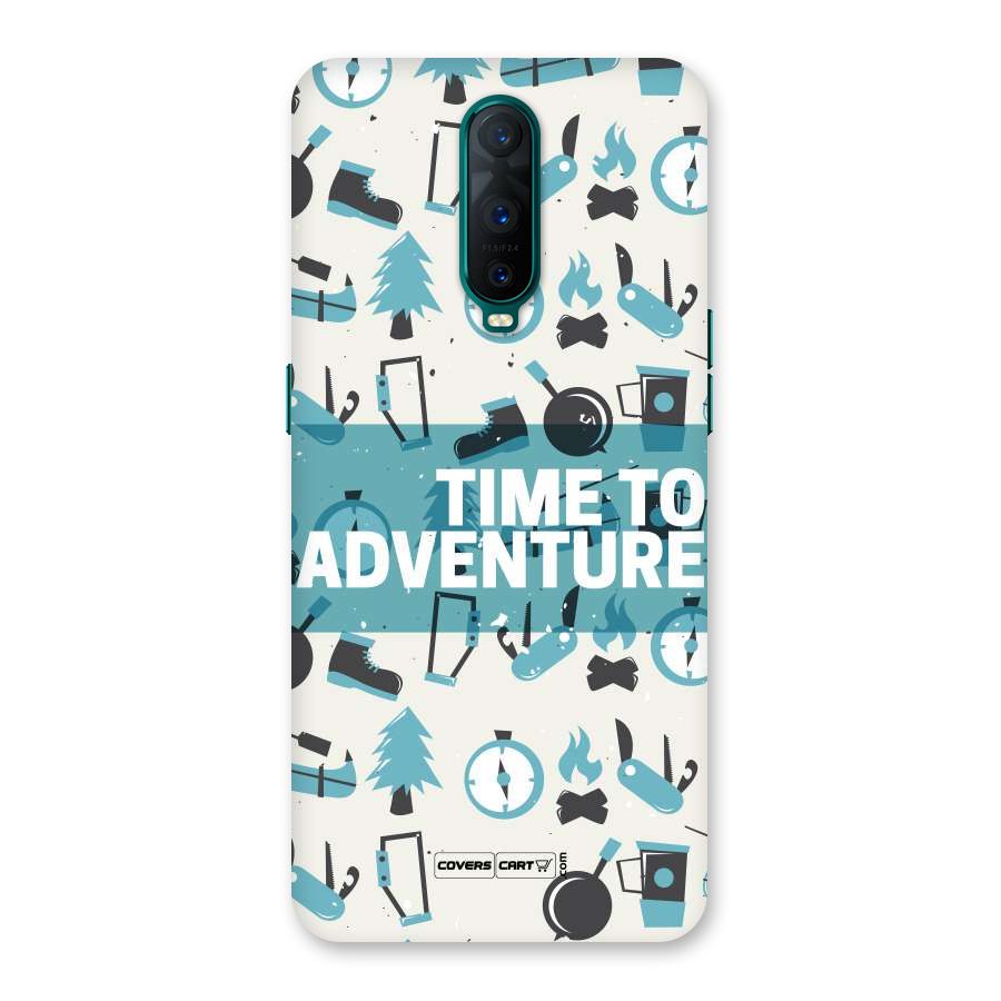 Time To Adventure Blazing Blue Back Case for Oppo R17 Pro