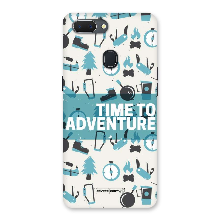 Time To Adventure Blazing Blue Back Case for Oppo Realme 2