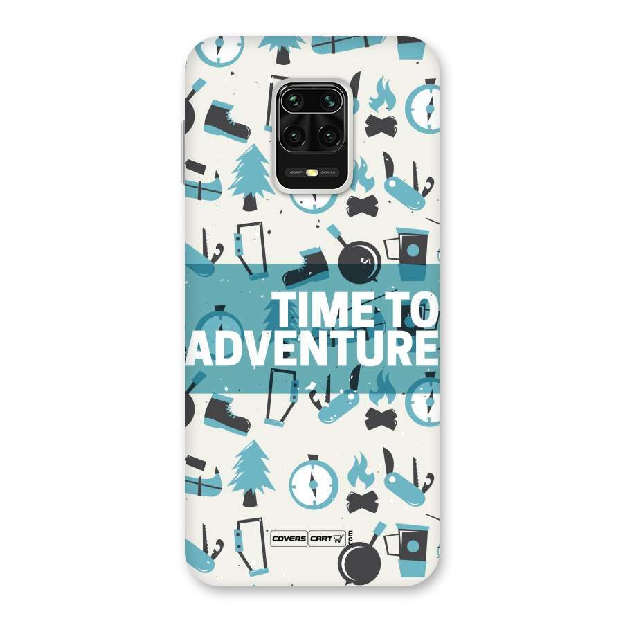 Time To Adventure Blazing Blue Back Case for Poco M2 Pro