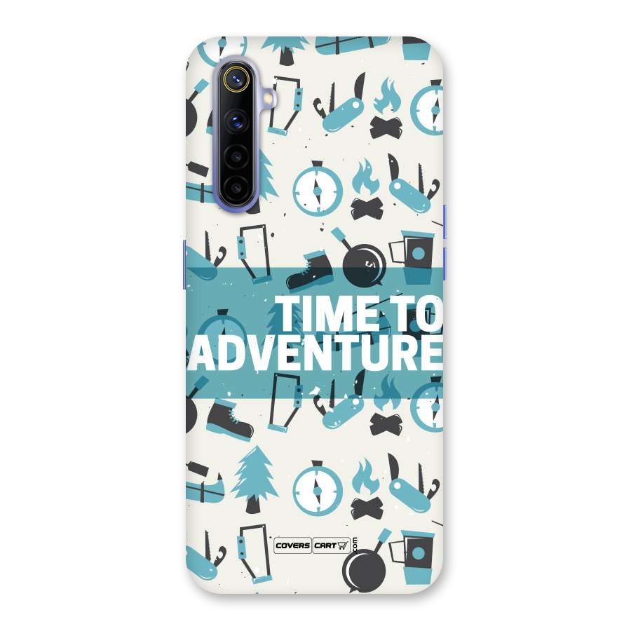 Time To Adventure Blazing Blue Back Case for Realme 6i