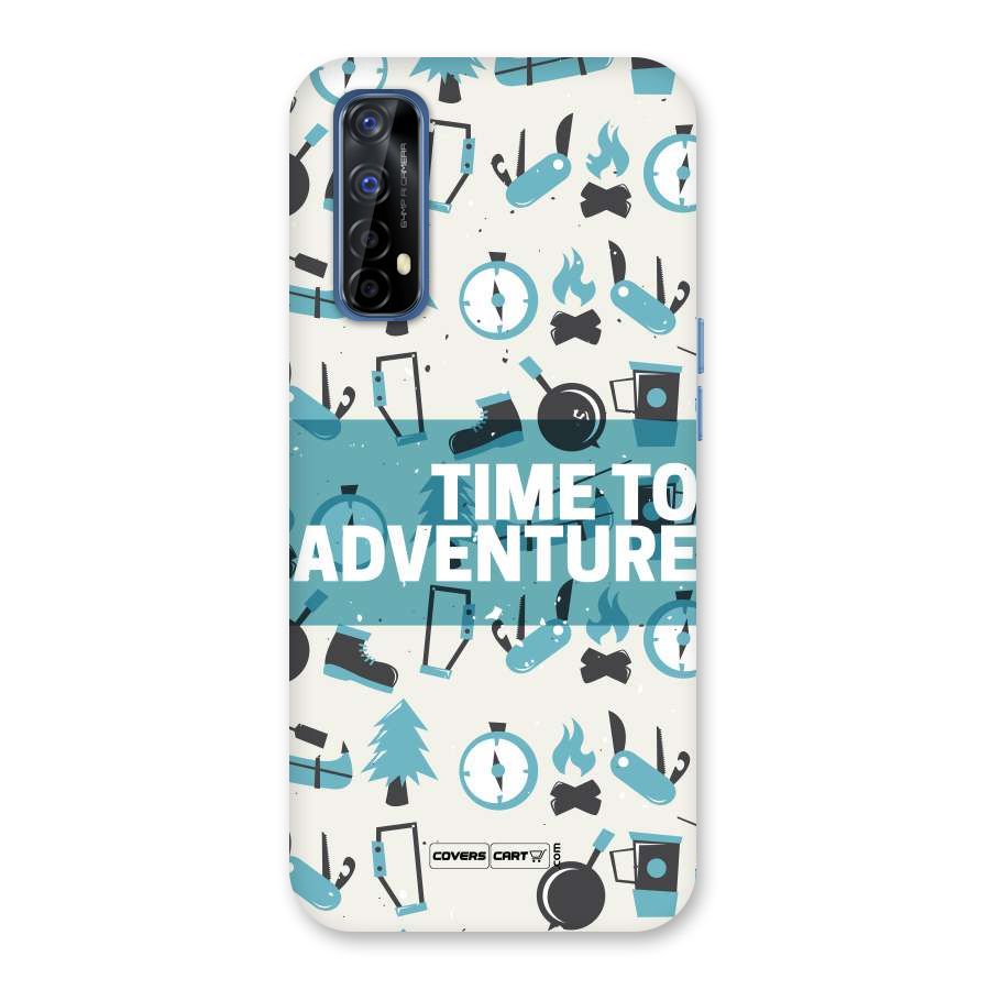 Time To Adventure Blazing Blue Back Case for Realme 7
