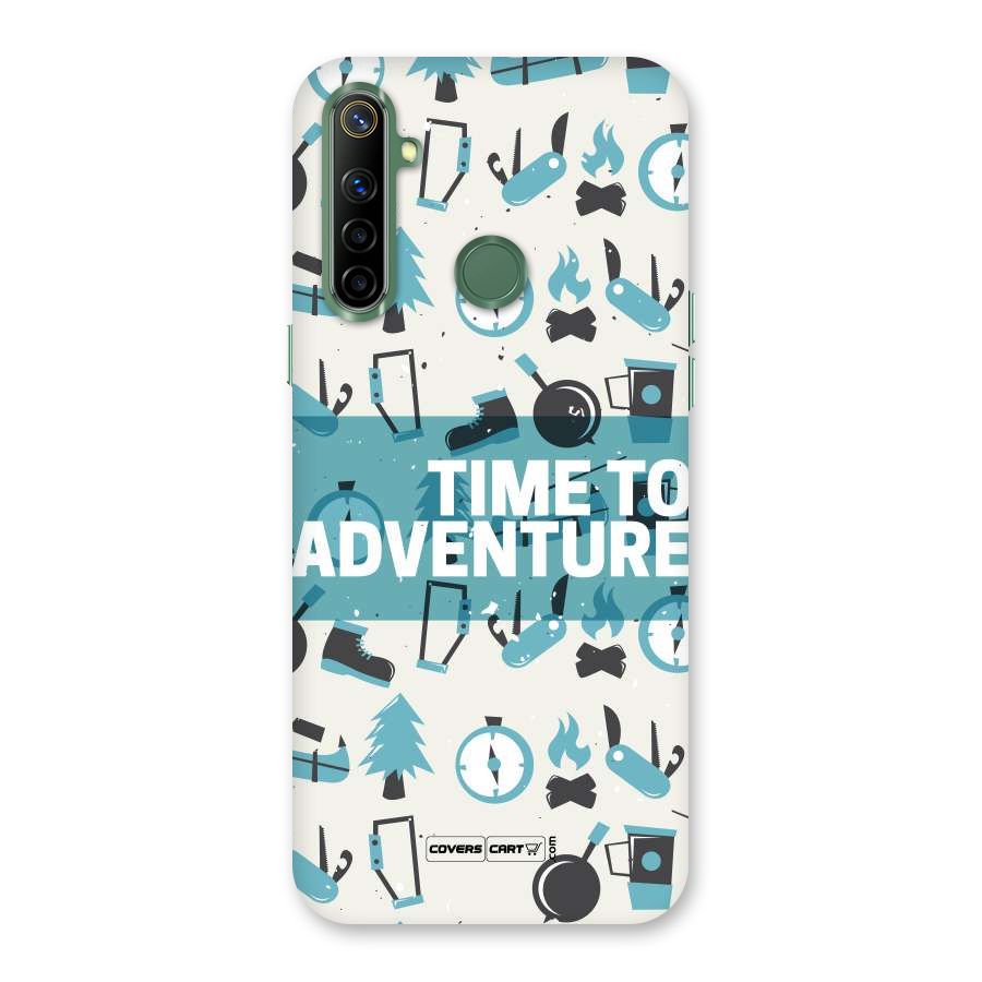 Time To Adventure Blazing Blue Back Case for Realme Narzo 10