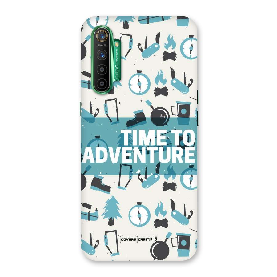 Time To Adventure Blazing Blue Back Case for Realme X2
