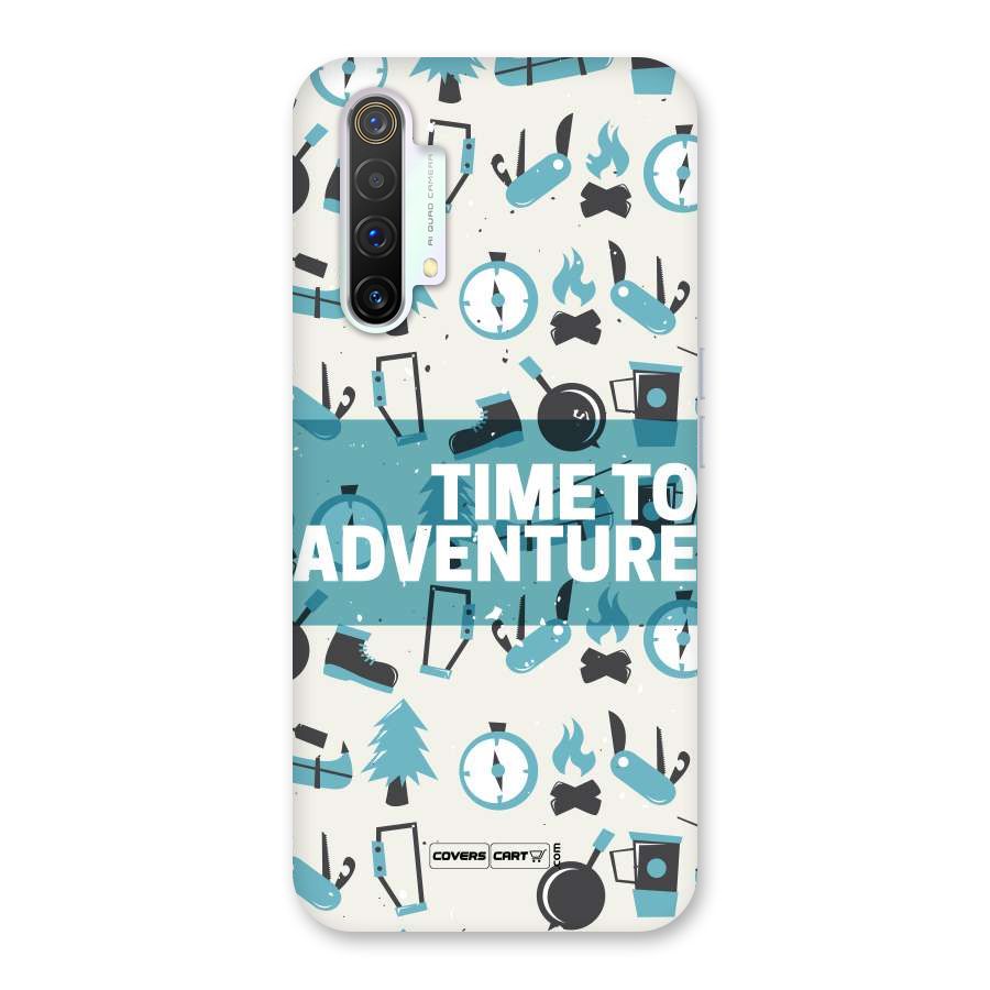 Time To Adventure Blazing Blue Back Case for Realme X3