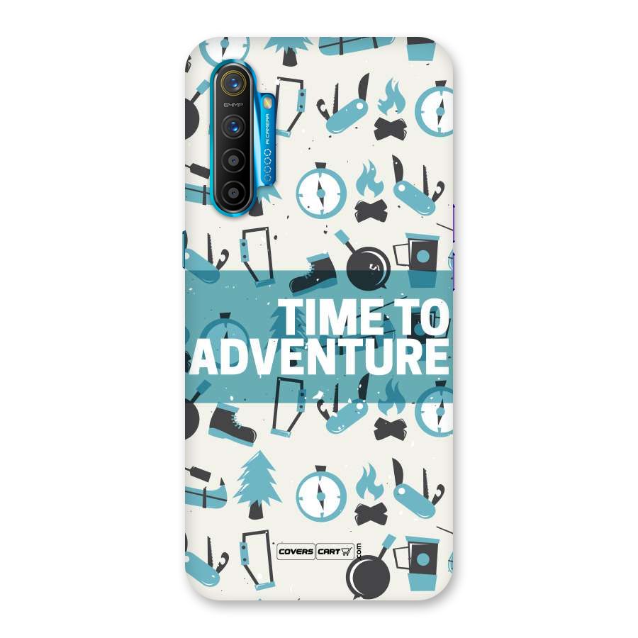 Time To Adventure Blazing Blue Back Case for Realme XT