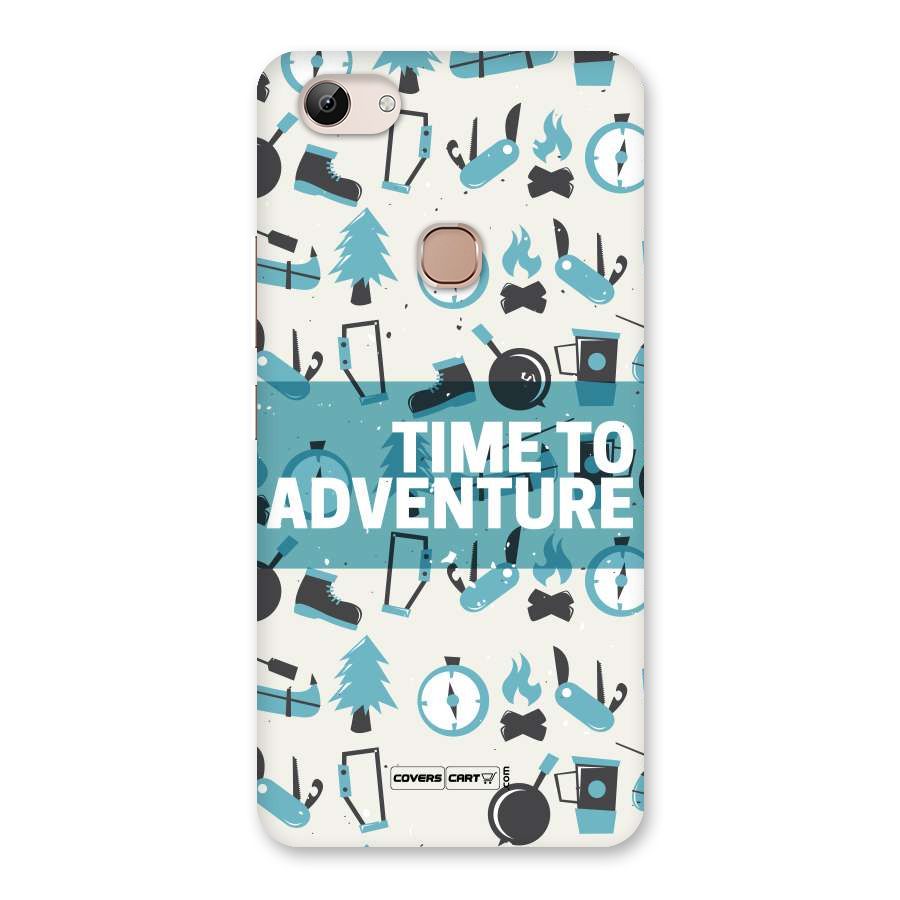 Time To Adventure Blazing Blue Back Case for Vivo Y83