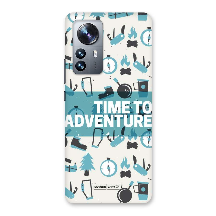 Time To Adventure Blazing Blue Back Case for Xiaomi 12 Pro