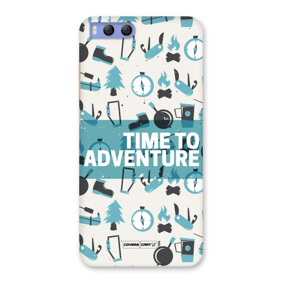 Time To Adventure Blazing Blue Back Case for Xiaomi Mi 6