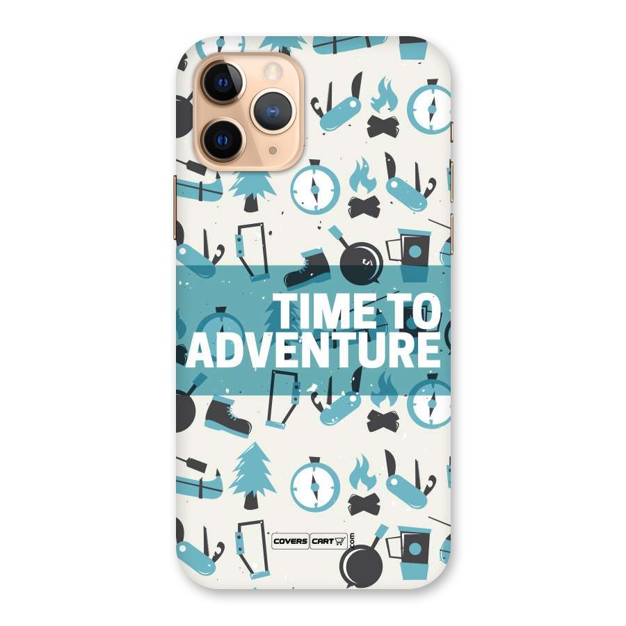 Time To Adventure Blazing Blue Back Case for iPhone 11 Pro