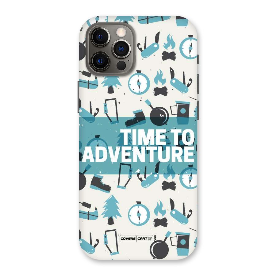 Time To Adventure Blazing Blue Back Case for iPhone 12 Pro