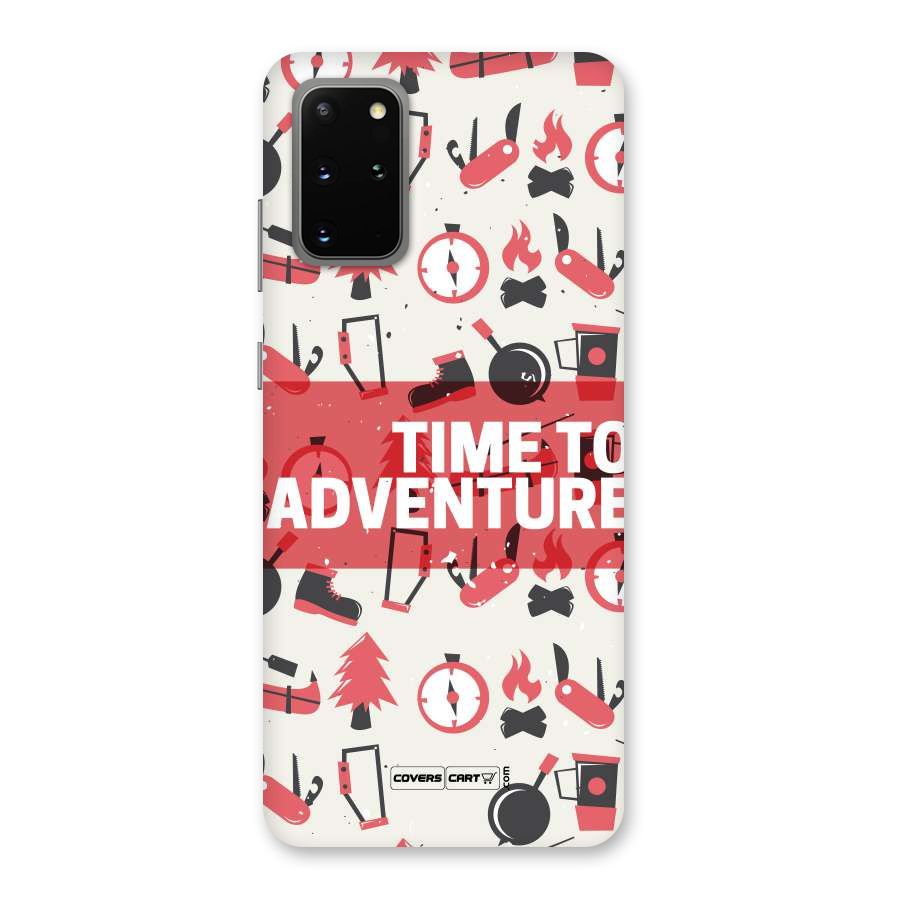 Time To Adventure Radiant Red Back Case for Galaxy S20 Plus