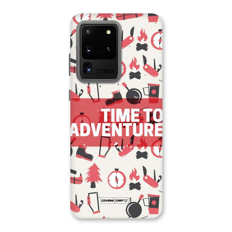 Time To Adventure Radiant Red Back Case for Galaxy S20 Ultra