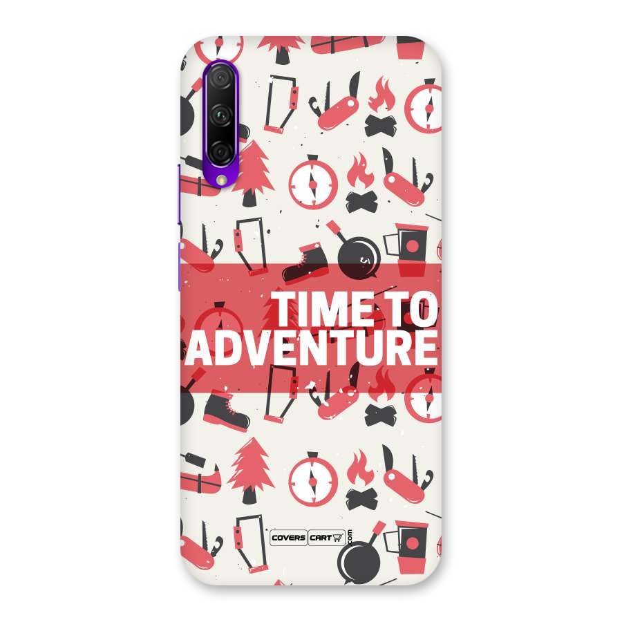 Time To Adventure Radiant Red Back Case for Honor 9X Pro