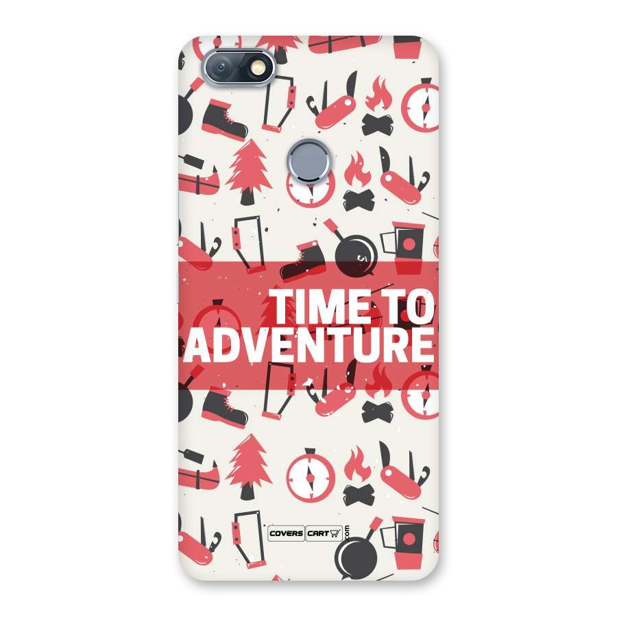 Time To Adventure Radiant Red Back Case for Infinix Note 5