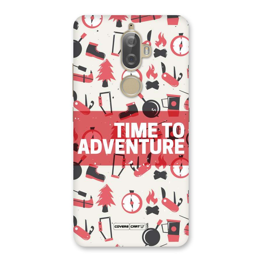 Time To Adventure Radiant Red Back Case for Lenovo K8 Plus