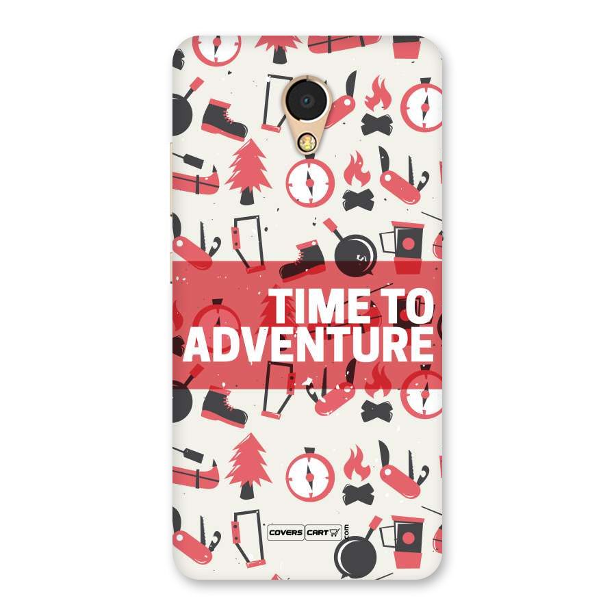 Time To Adventure Radiant Red Back Case for Lenovo P2