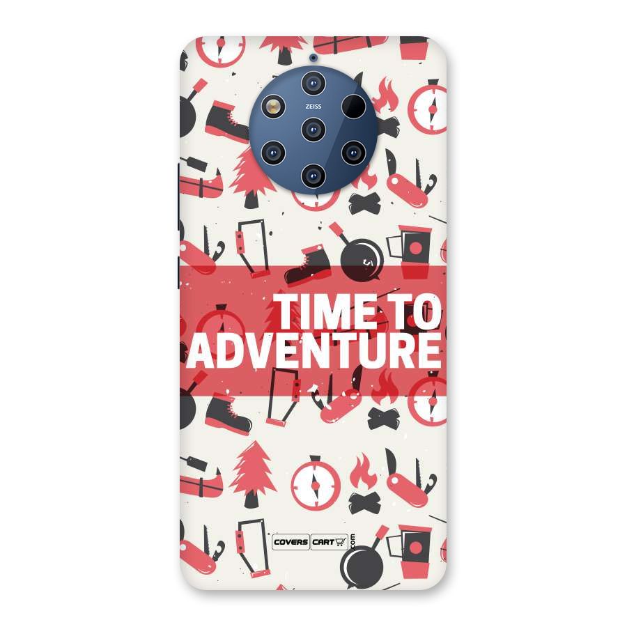 Time To Adventure Radiant Red Back Case for Nokia 9 PureView