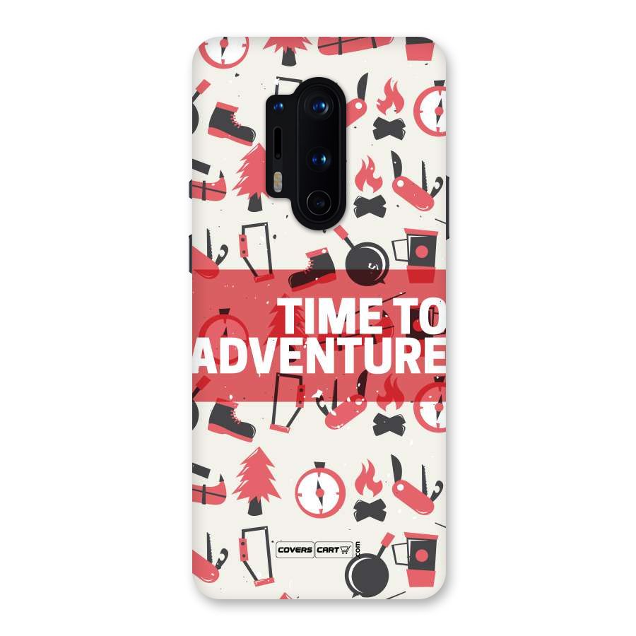 Time To Adventure Radiant Red Back Case for OnePlus 8 Pro