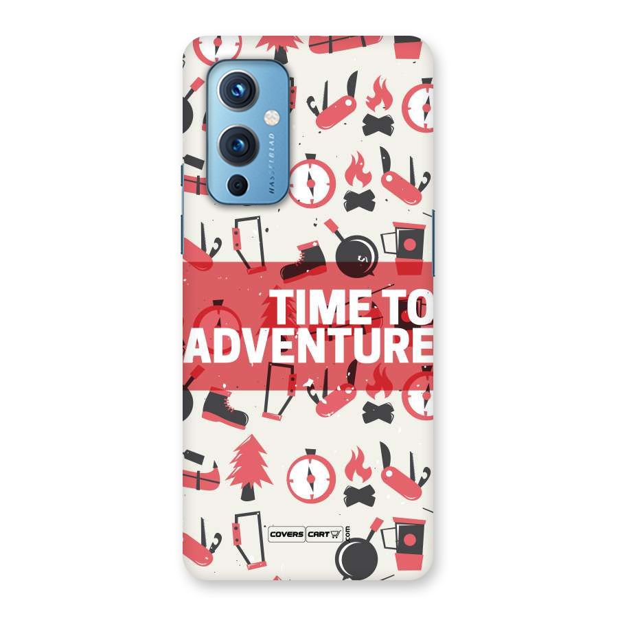 Time To Adventure Radiant Red Back Case for OnePlus 9