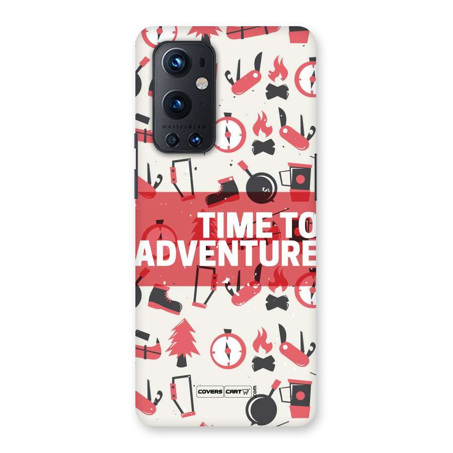 Time To Adventure Radiant Red Back Case for OnePlus 9 Pro
