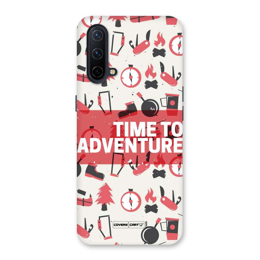 Time To Adventure Radiant Red Back Case for OnePlus Nord CE 5G