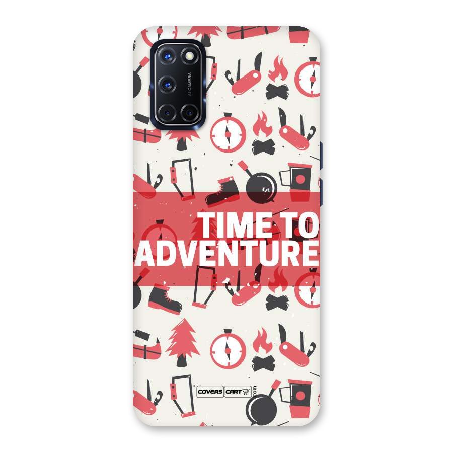 Time To Adventure Radiant Red Back Case for Oppo A52