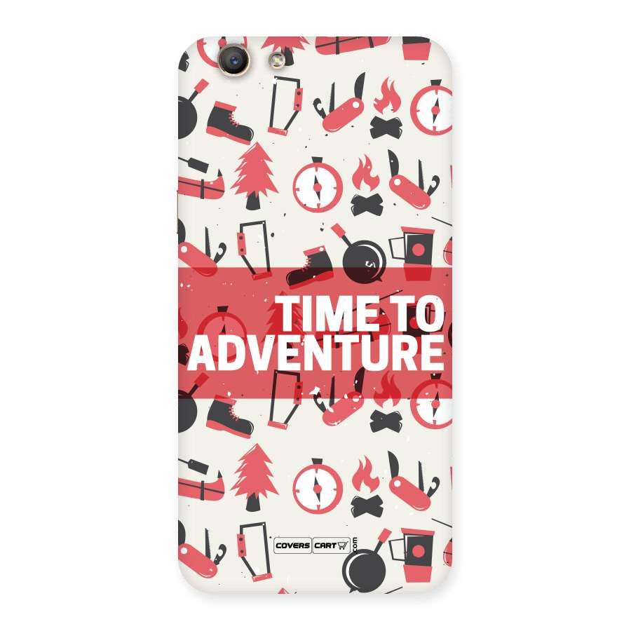 Time To Adventure Radiant Red Back Case for Oppo A59