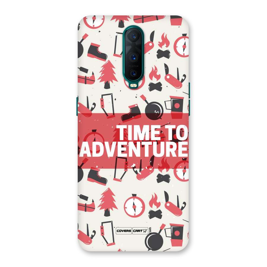 Time To Adventure Radiant Red Back Case for Oppo R17 Pro