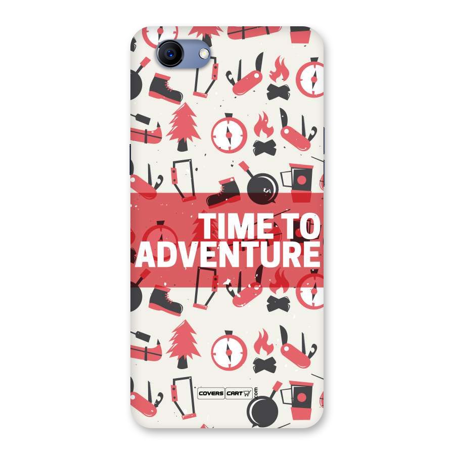 Time To Adventure Radiant Red Back Case for Oppo Realme 1