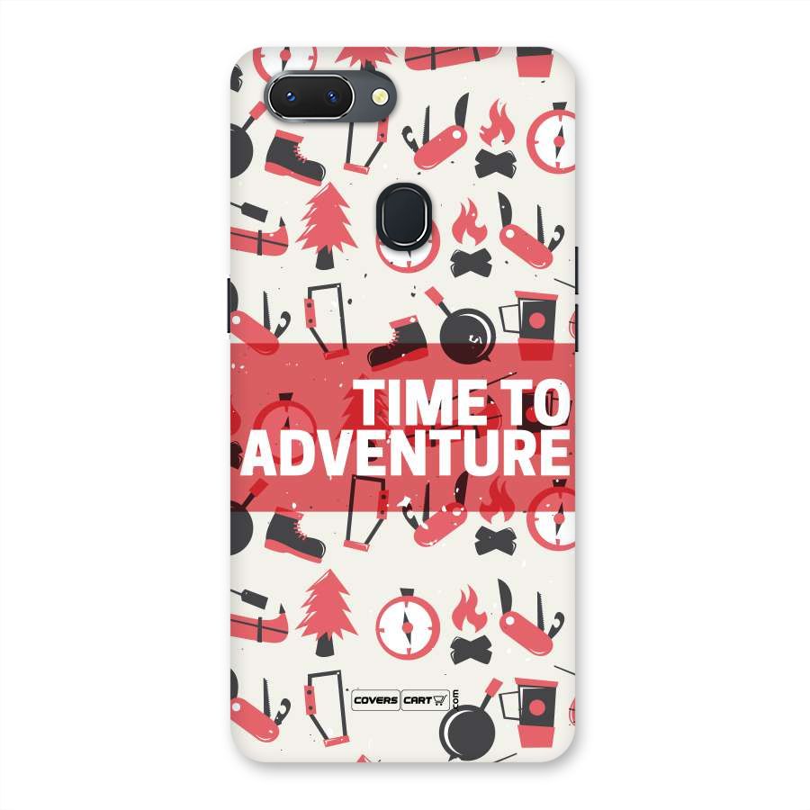 Time To Adventure Radiant Red Back Case for Oppo Realme 2