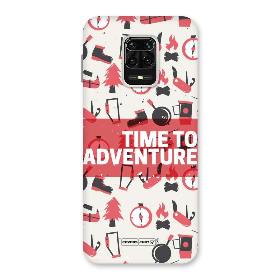 Time To Adventure Radiant Red Back Case for Poco M2 Pro