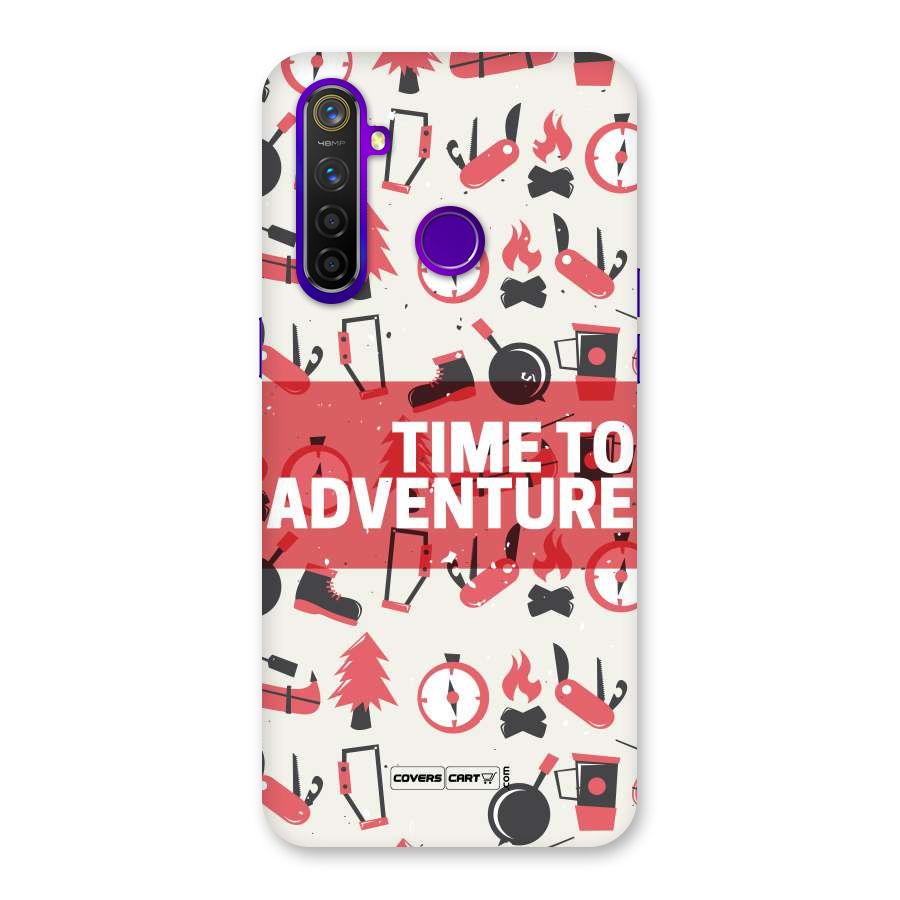 Time To Adventure Radiant Red Back Case for Realme 5 Pro