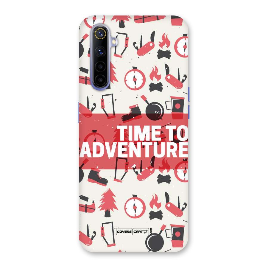 Time To Adventure Radiant Red Back Case for Realme 6