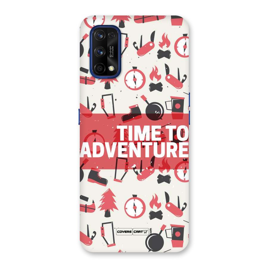 Time To Adventure Radiant Red Back Case for Realme 7 Pro