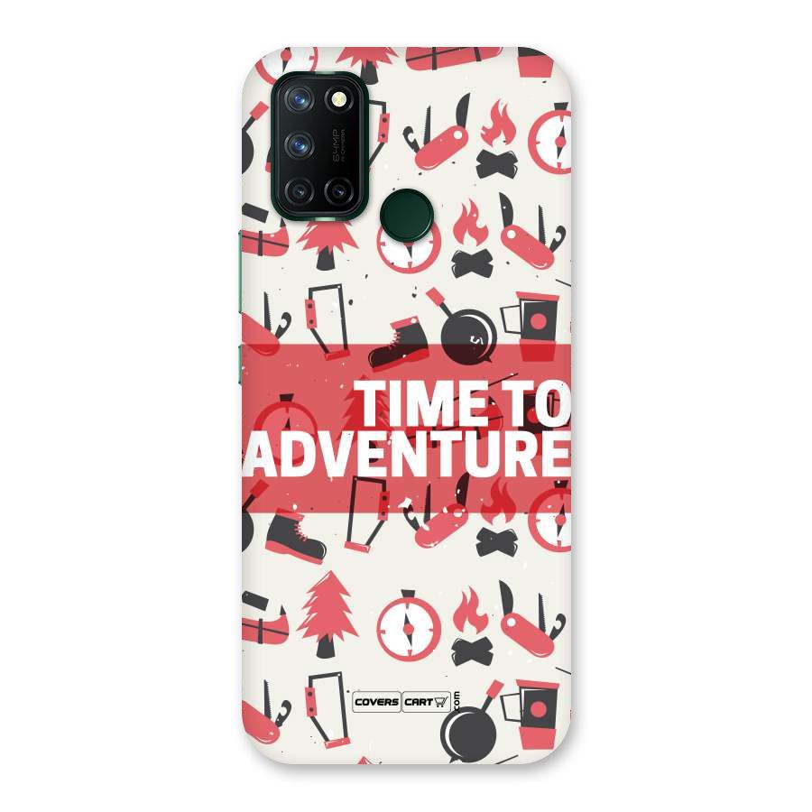 Time To Adventure Radiant Red Back Case for Realme 7i
