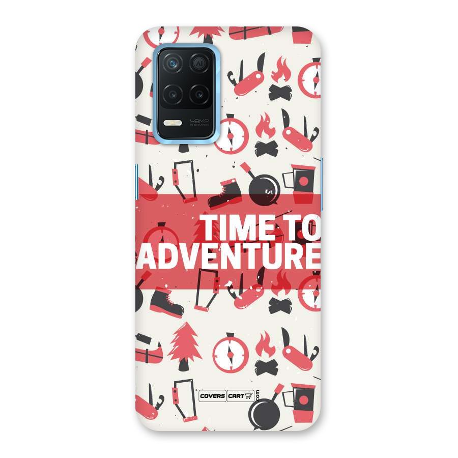 Time To Adventure Radiant Red Back Case for Realme 8 5G