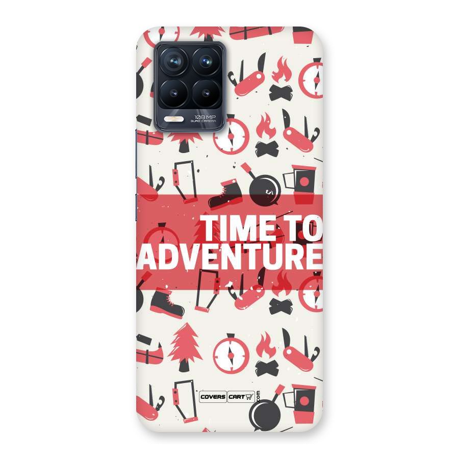 Time To Adventure Radiant Red Back Case for Realme 8 Pro