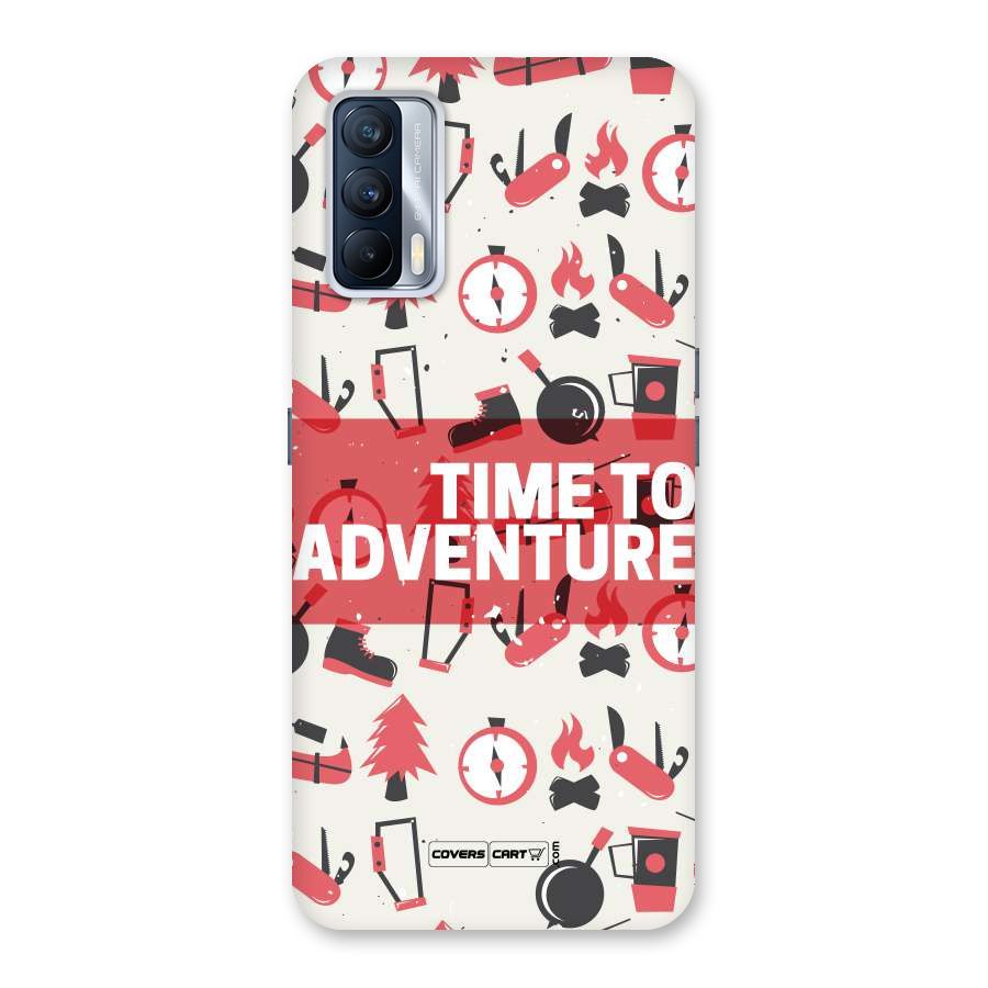 Time To Adventure Radiant Red Back Case for Realme X7