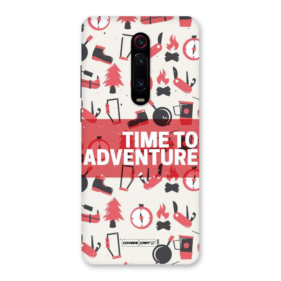 Time To Adventure Radiant Red Back Case for Redmi K20