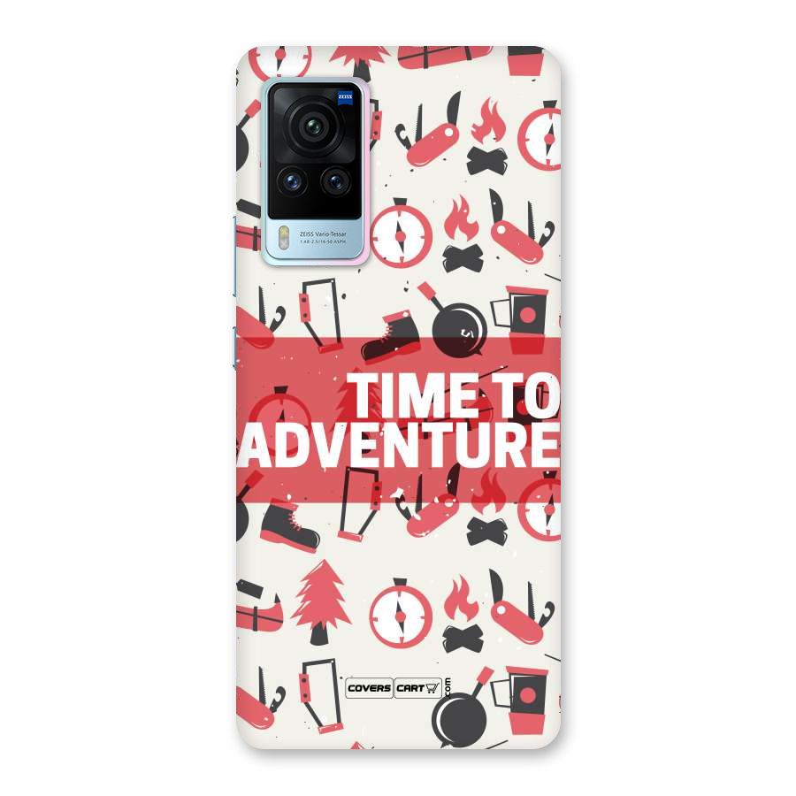 Time To Adventure Radiant Red Back Case for Vivo X60 Pro