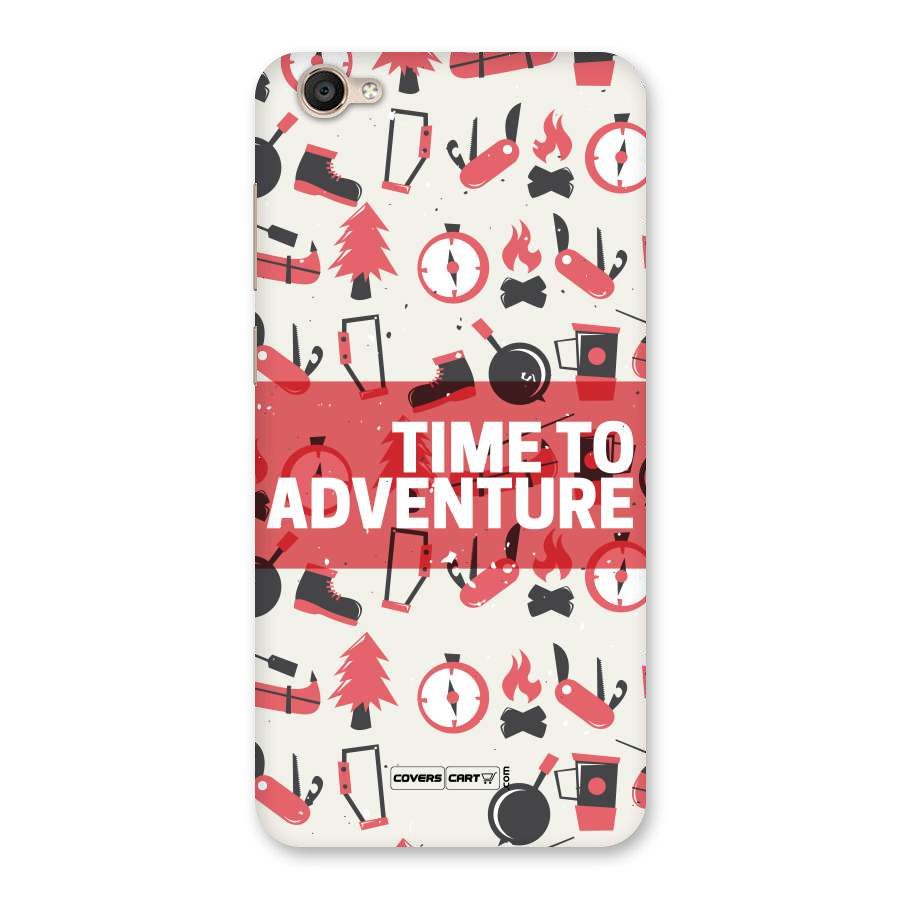 Time To Adventure Radiant Red Back Case for Vivo Y55s